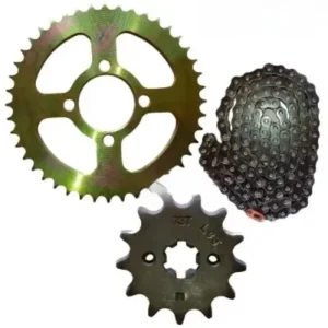 Parts on Bike