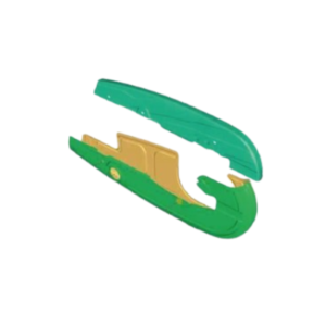 Chain Case Upper and Lower Black For Bajaj CT125X