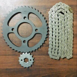 Parts on Bike