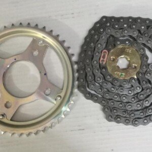Parts on Bike