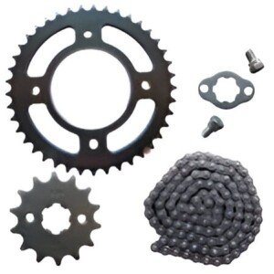 Parts on Bike