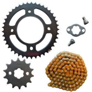 Parts on Bike