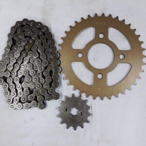 Parts on Bike