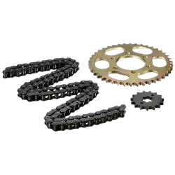 Parts on Bike