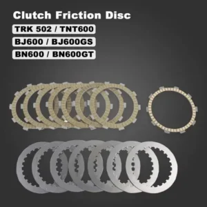 Clutch Friction Disc Steel Plate Kit For Benelli BJ600 BJ600GS BN600 BN600GT