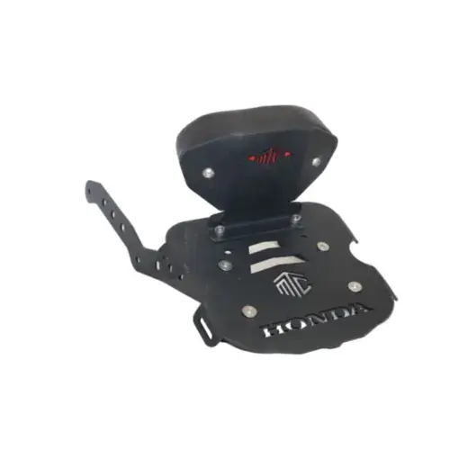 CNC CARRIER WITH PLATE AND BACKREST FOR CB350 RS
