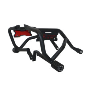 CRASH GAURD WITH DUAL SLIDERS AND NAME FOR XPULSE