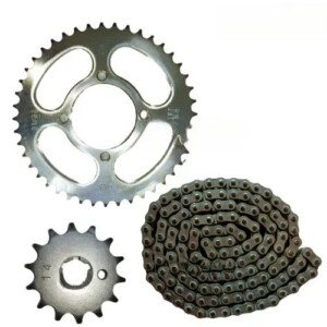 Parts on Bike