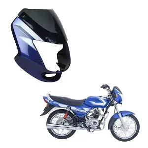 Ct 100 Headlight Visor (blue)