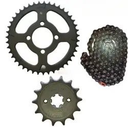 Parts on Bike