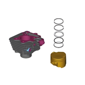 Parts on Bike