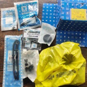 Parts on Bike