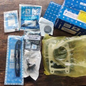 Parts on Bike