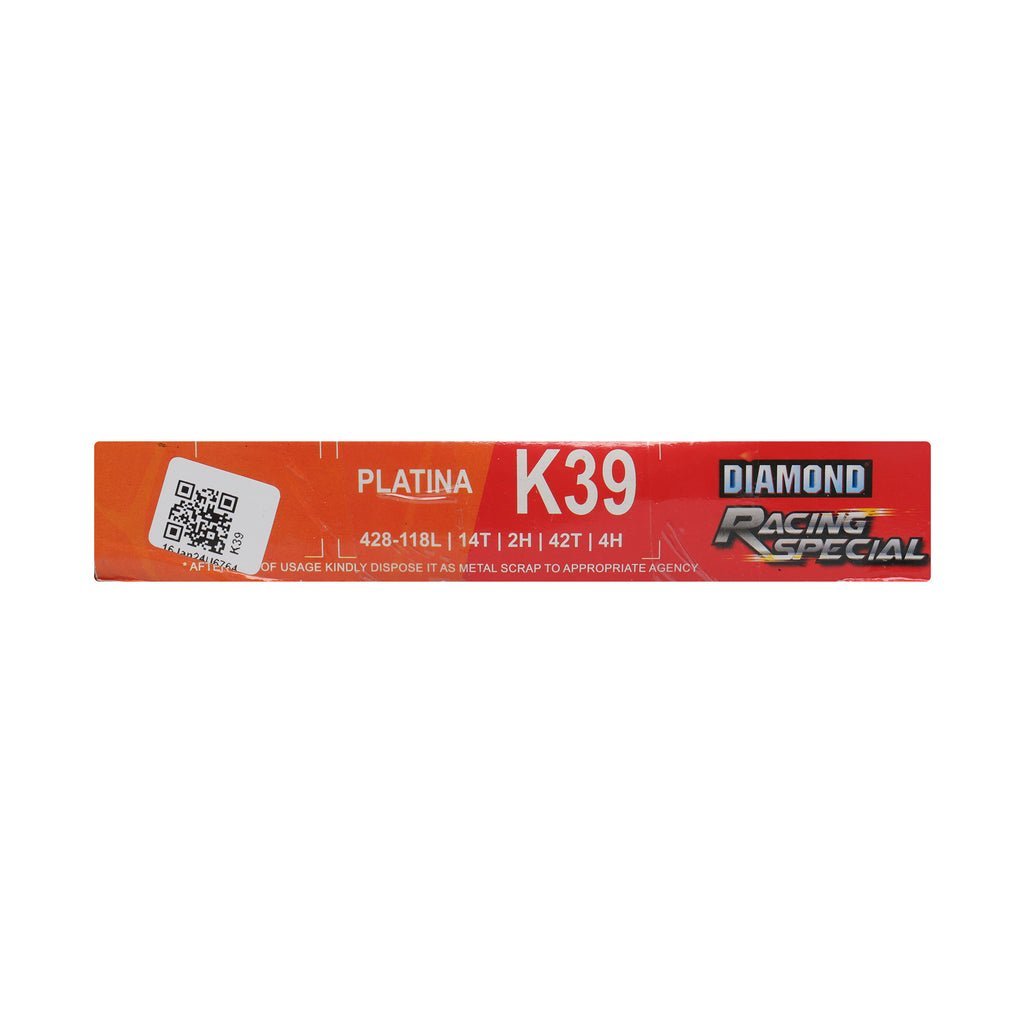 Bajaj Diamond Chain Kit For Platina - Image 3
