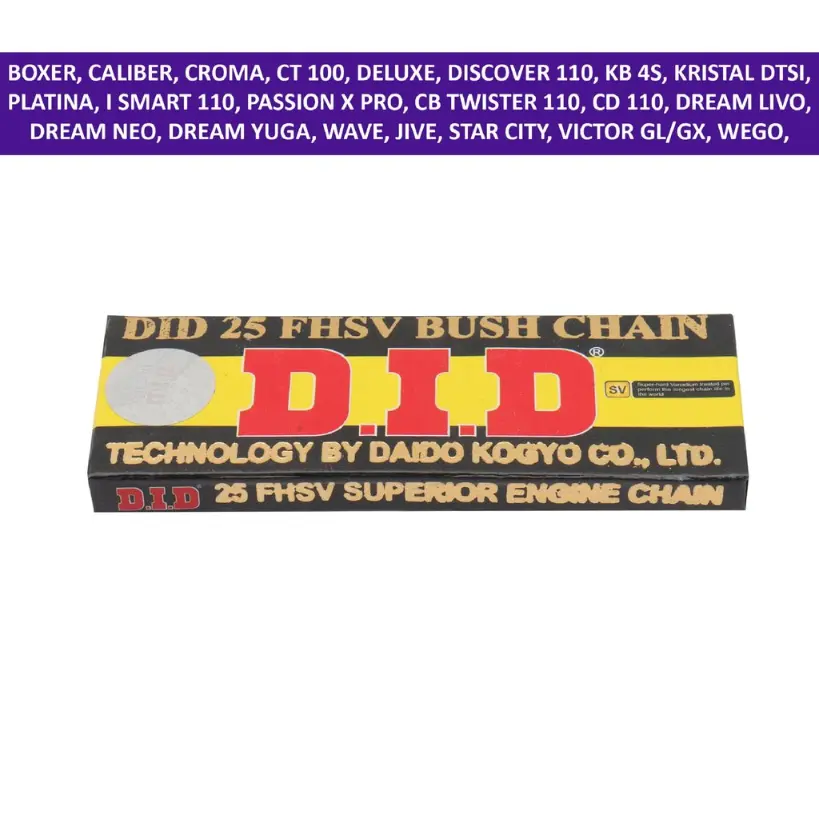 Bajaj Did Timing Chain For Boxer, Ct 100, Platina