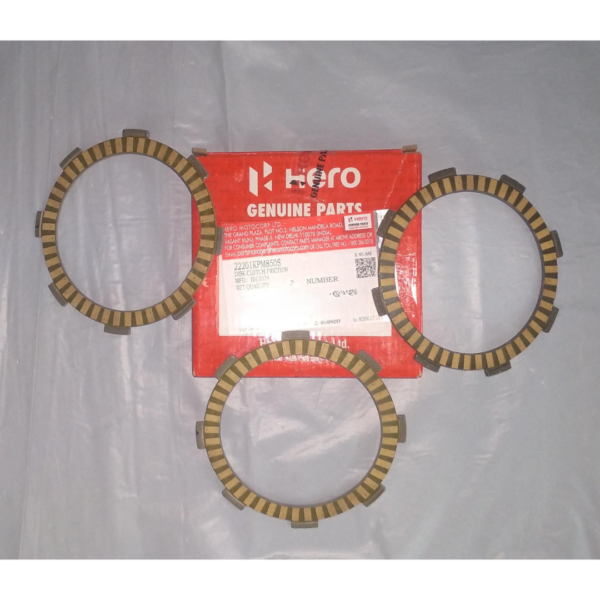 Disk Clutch Friction 4 X 8 X 45 For Hero Achiever | Hunk | Ignitor | Impulse | Karizma | Karizma ZMR | X-Treme - Image 2