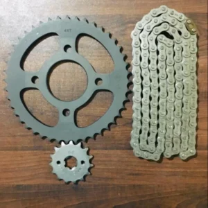 Parts on Bike