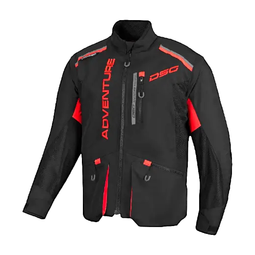 DSG Adv Riding Jacket Black Red