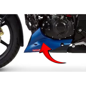 Engine Guard Left Side Matte Blue For TVS Apache RTR 160 2V