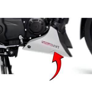 Engine Guard Right Side Pearl White For TVS Apache RTR 180 2V | Apache RTR 160 2V