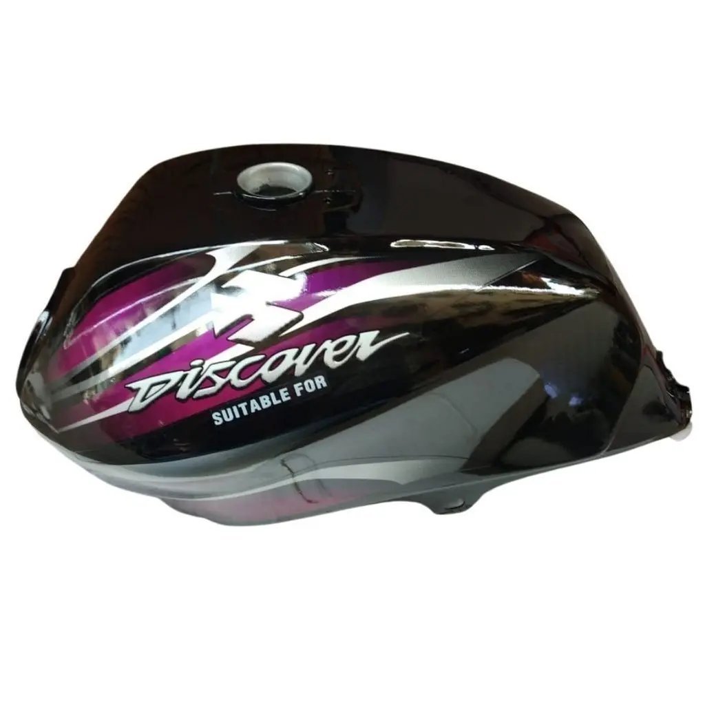 Petrol Tank For Bajaj Discover 100/ 125 New Model/ 150 (black/purple)
