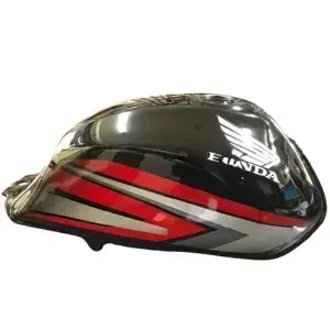 Ensons Petrol Tank for Hero CD 110 | Black & Red