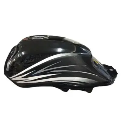 Ensons Petrol Tank for Honda Dream Yuga | Black & Grey