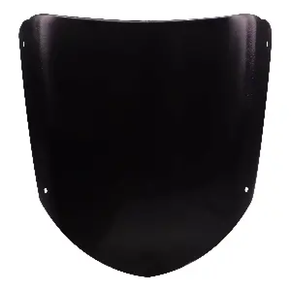 Exv00h Plastic Windscreen Visor Compatible With Platina Front Fairing Windshield Baffle Wind Deflector (black)