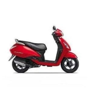 Foot Trim Fit For Tvs Jupiter Volcano Red