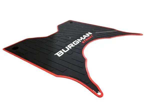 Footmatt Burgman Street 125 Bs6 Red & White - Image 3