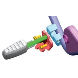 Footrest With Rubber Pad Left Side For Bajaj V12 | V15