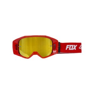 Fox Replica Goggles With Box Red.F Gold Tint
