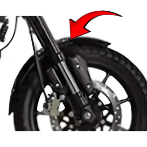 Front Fender Black For TVS Ronin 225
