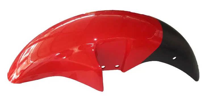 Front Fender/mudguard-hero Honda Glamour Sport Red