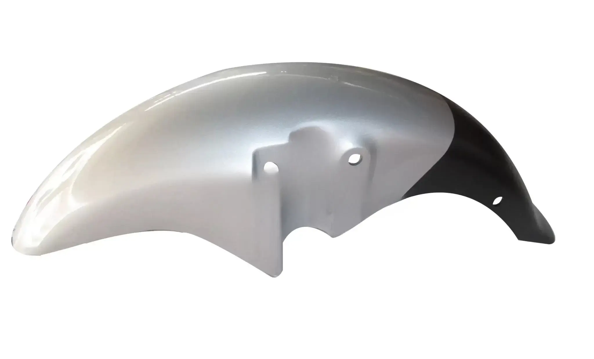 Front Fender/mudguard-honda Unicorn Silver Parts on Bike