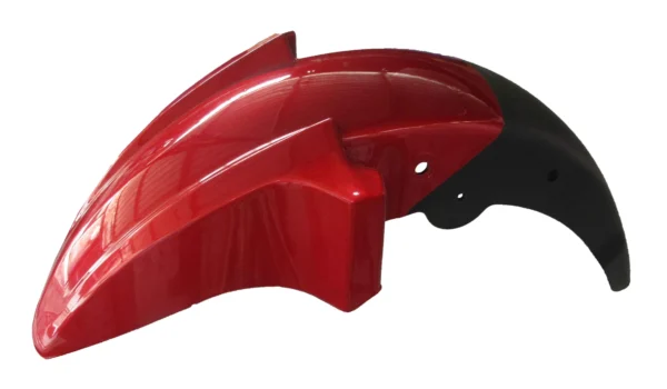 Front Fender/mudguard-tvs Victor N/m Red