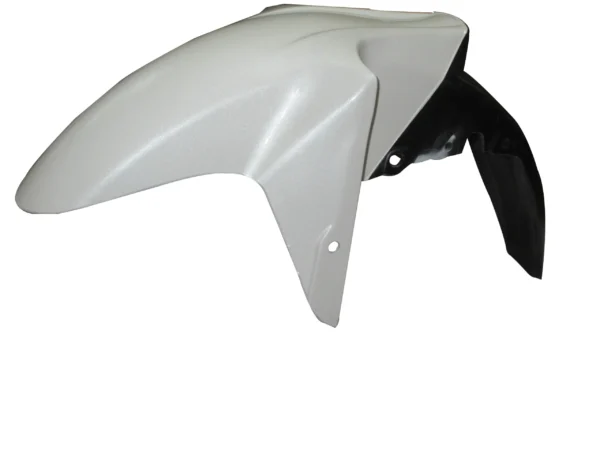 Front Fender/mudguard-yamaha Szr White