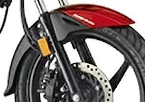 Parts on Bike