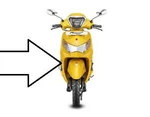 Parts on Bike