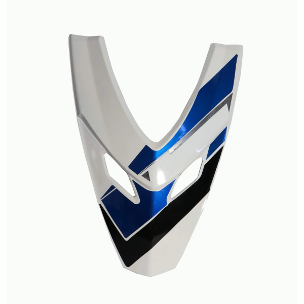 Front Nose Fit For Hero Maestro Edge Pearl Silver White(blue Sticker)