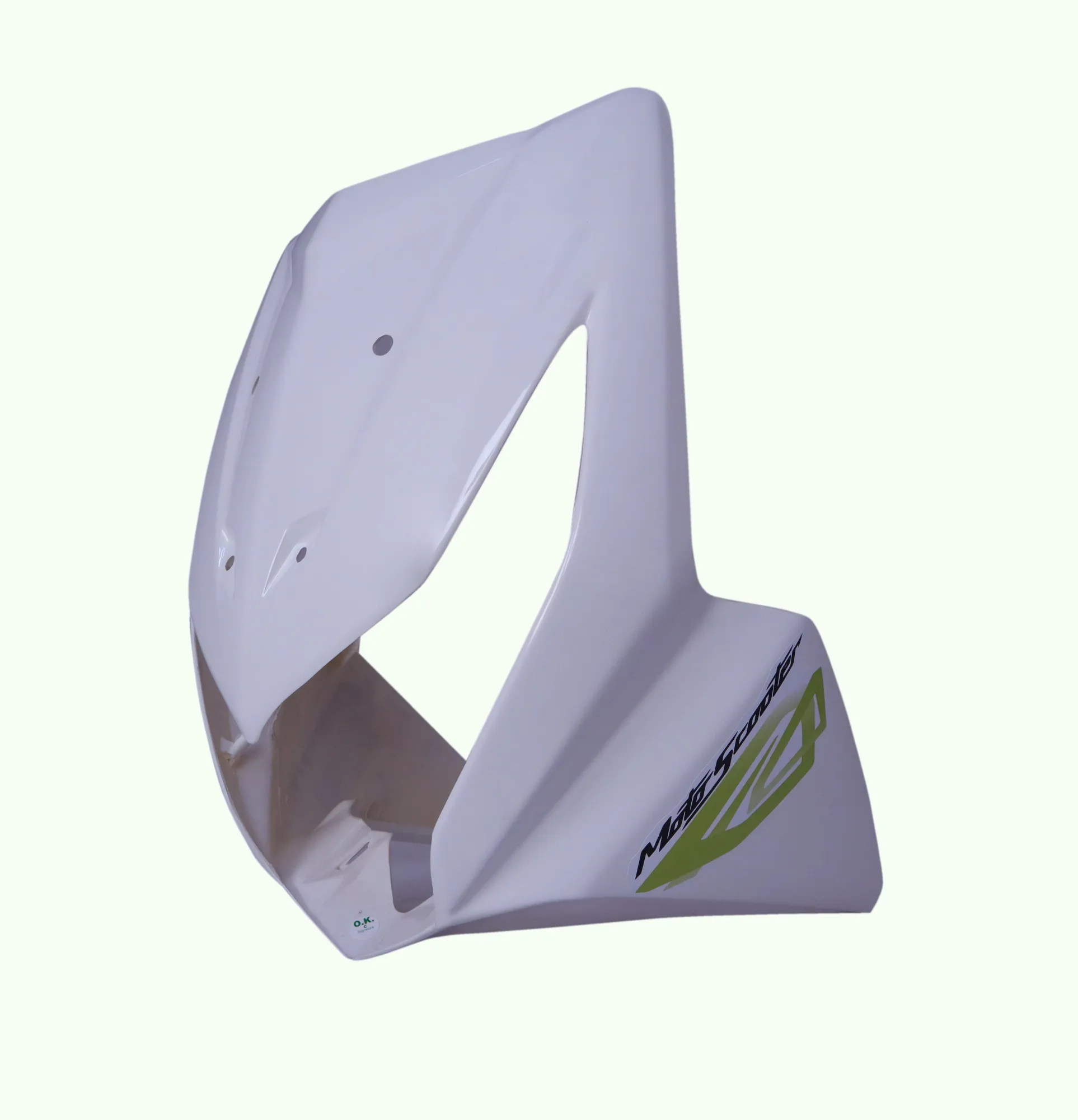 Front Nose Fit For Honda Dio N/m Sunbeam White (green Stk)