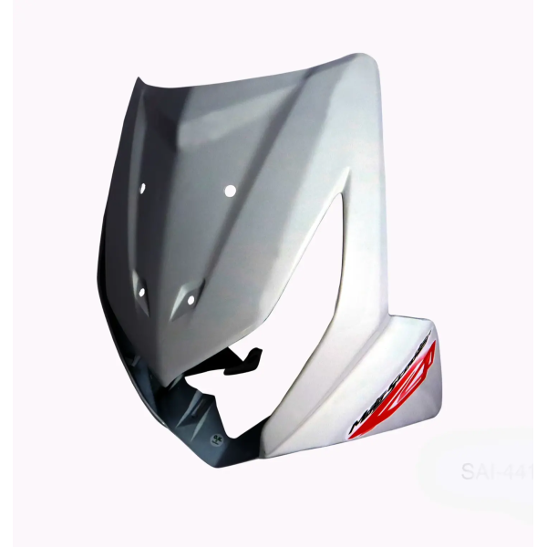 Front Nose Fit For Honda Dio N/m Sunbeam White (red Stk)