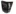 Front Nose Fit For Yamaha Fascino Black