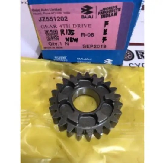 Gear 4th Drive For | V12 | Discover 100 | Discover 100t | 125t | 125st |125 | 150 | 135ls | Ct 125x | Bajaj