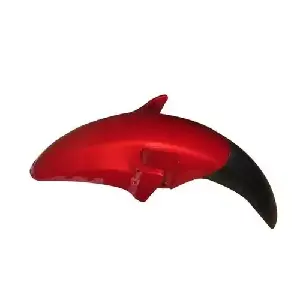 Genuine Front Mudguard Red For Hero H.super Splendor Type 5