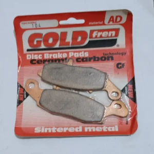 Goldfren frotm disc pad for Kawasaki er6n 650