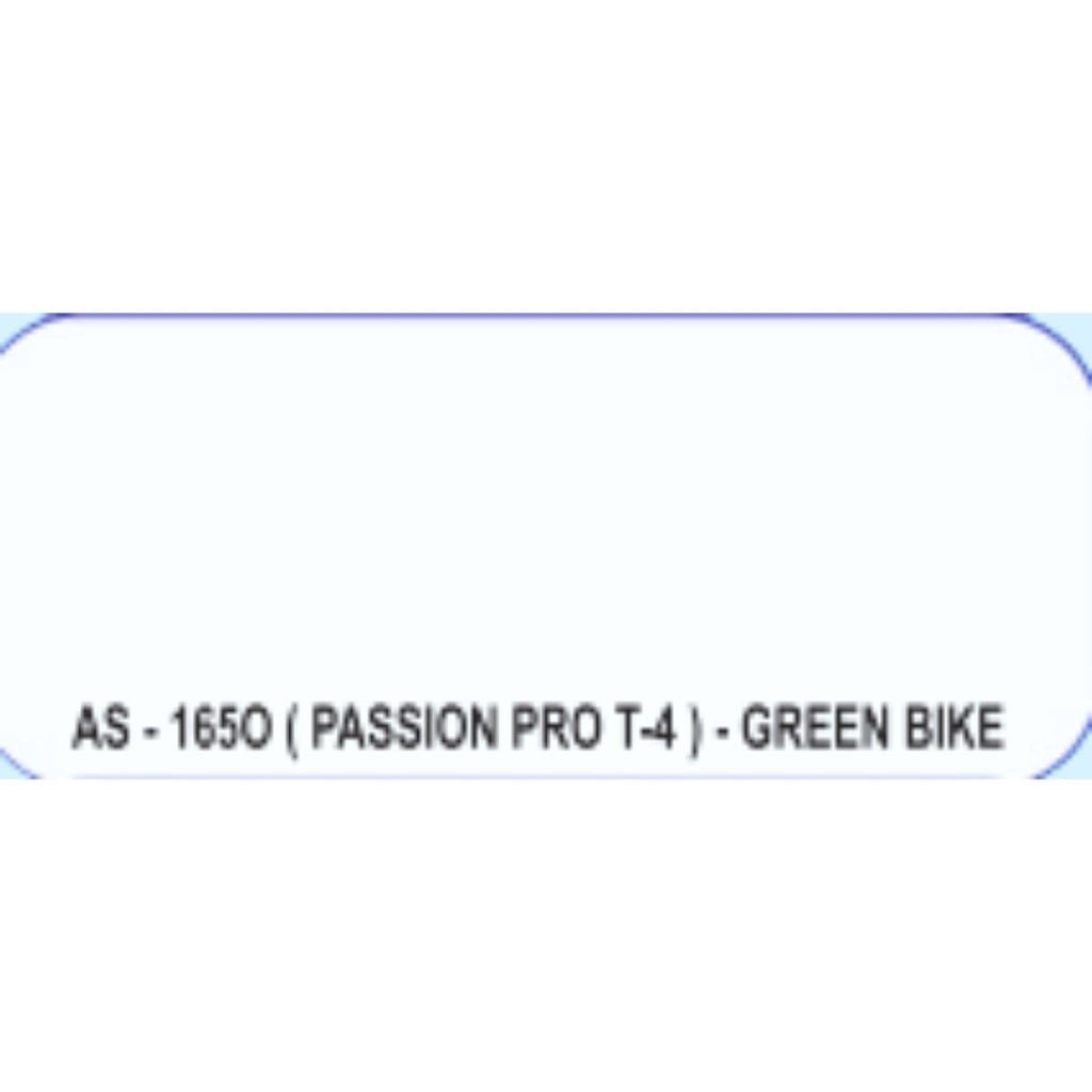 Graphics Sticker Set For Hero Passion Pro | Type 4 | Green Vehicle | Both Sides
