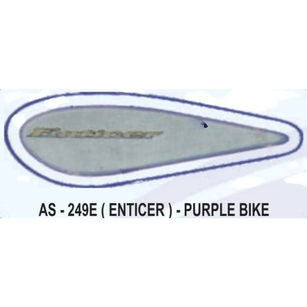 Graphics Sticker Set For Yamaha Enticer | Purple Vehicle | Both Sides