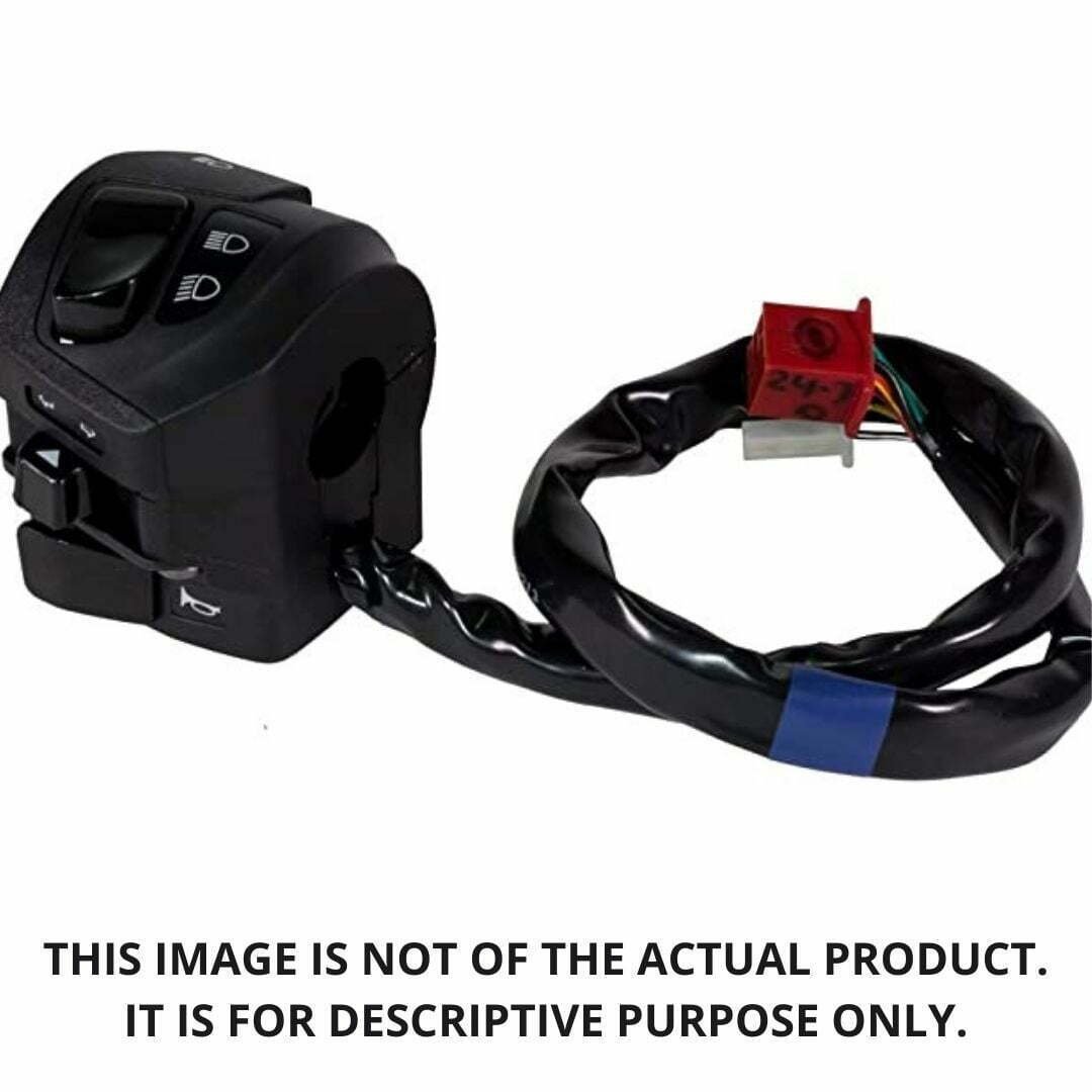 Royal Enfield Handle Bar Switch-right Hand(kick Start) New Type With Engine Kill Switch - 2 Wires Terminals | Bullet 350cc / Electra/ Machismo (self/kick) (uno Minda)