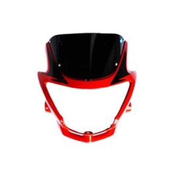 Head Light Mask Compatible Compatible For Hero Glamour Asfs 2010 S.red